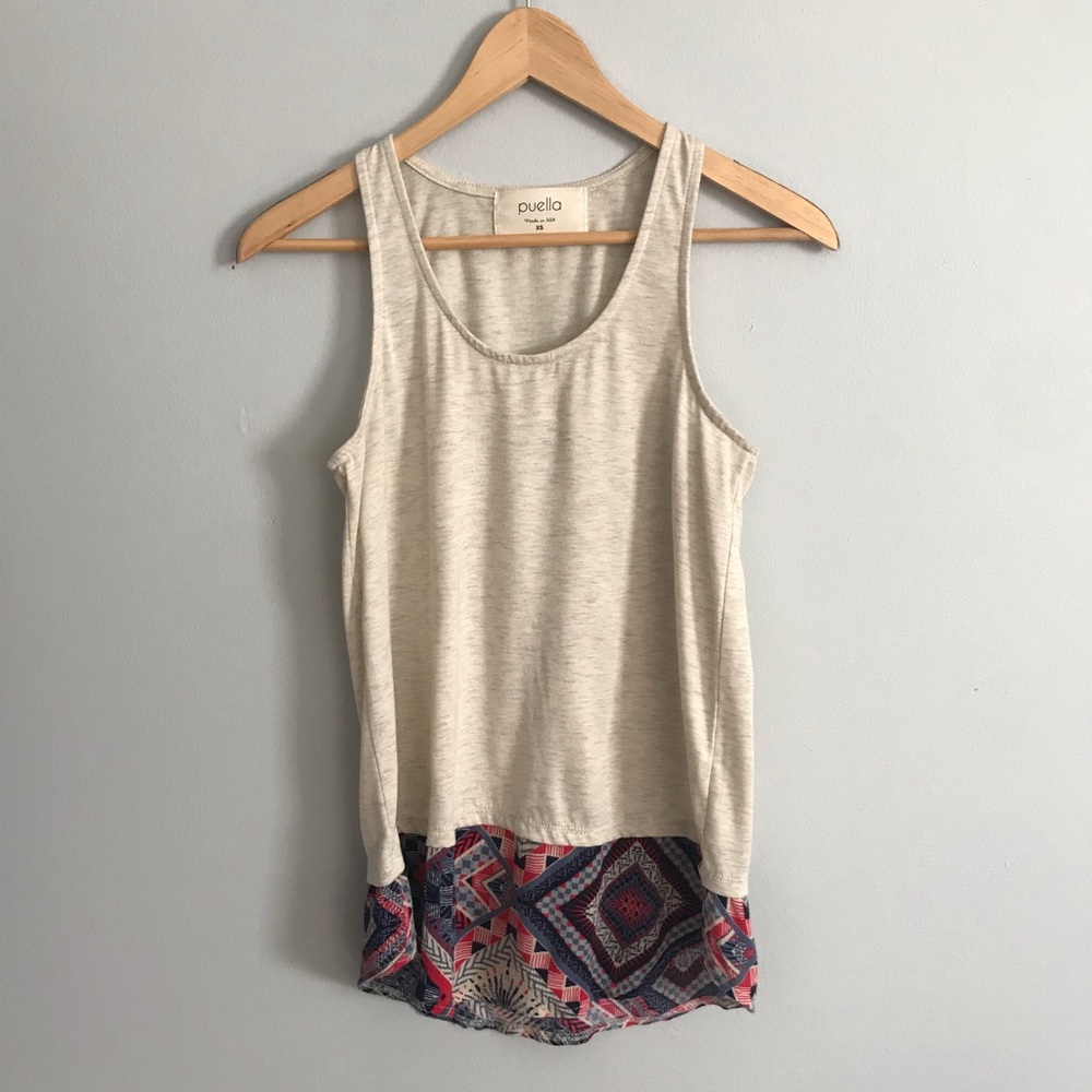 Anthropologie Puella Tank Top